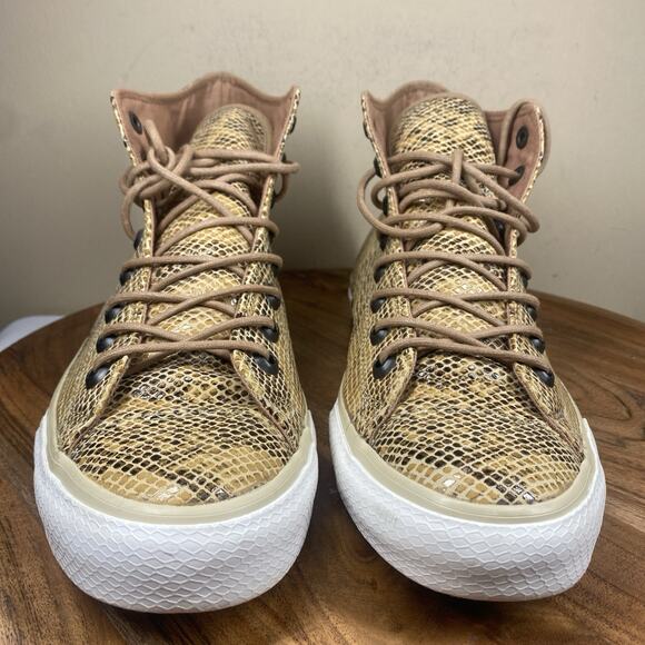 Converse Chuck Taylor All Star High Year of the Snake Mens Size 11 Leather Shoes - Picture 4 of 10